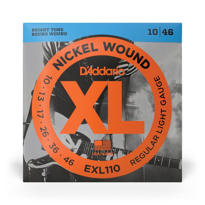10-46 Regular Light, XL Nickel Electric Guitar Strings EXL110