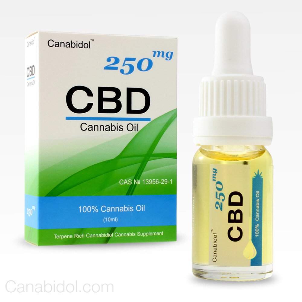 Canabidol CBD Oil 250mg (10ml)