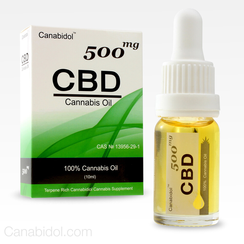 Canabidol CBD Oil 500mg (10ml)