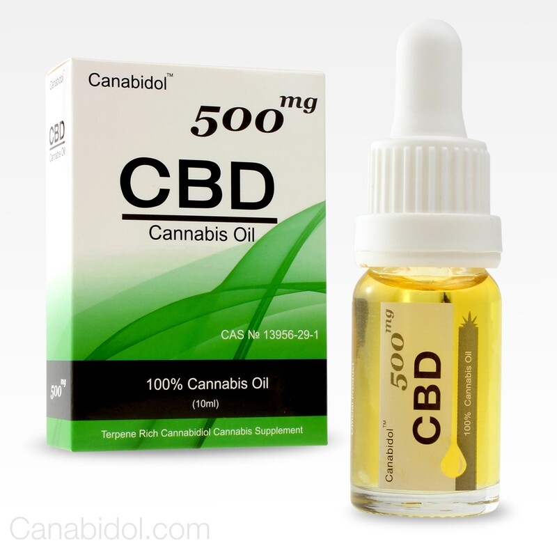 Canabidol CBD Oil 500mg (10ml)