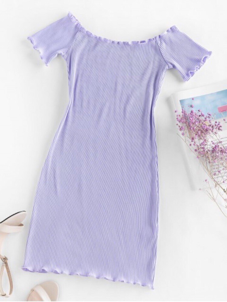 Lettuce Trim Dress
