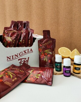 Ningxia Red Kit – With Lemon , Lavender and Peppermint oils