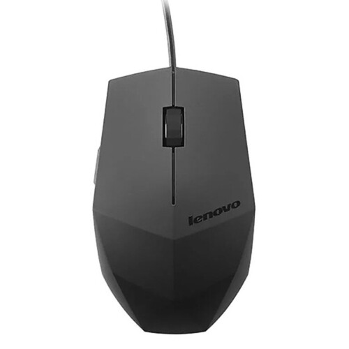 Lenovo M300 Multi-function Diamond Shape Wired Mouse (Black)