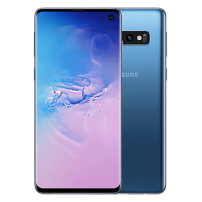 Sim Free Samsung Galaxy S10 Plus 128GB Unlocked Mobile Phone - Prism Blue