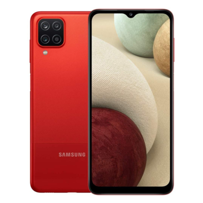 Sim Free Samsung Galaxy A12 64GB Mobile Phone - Red