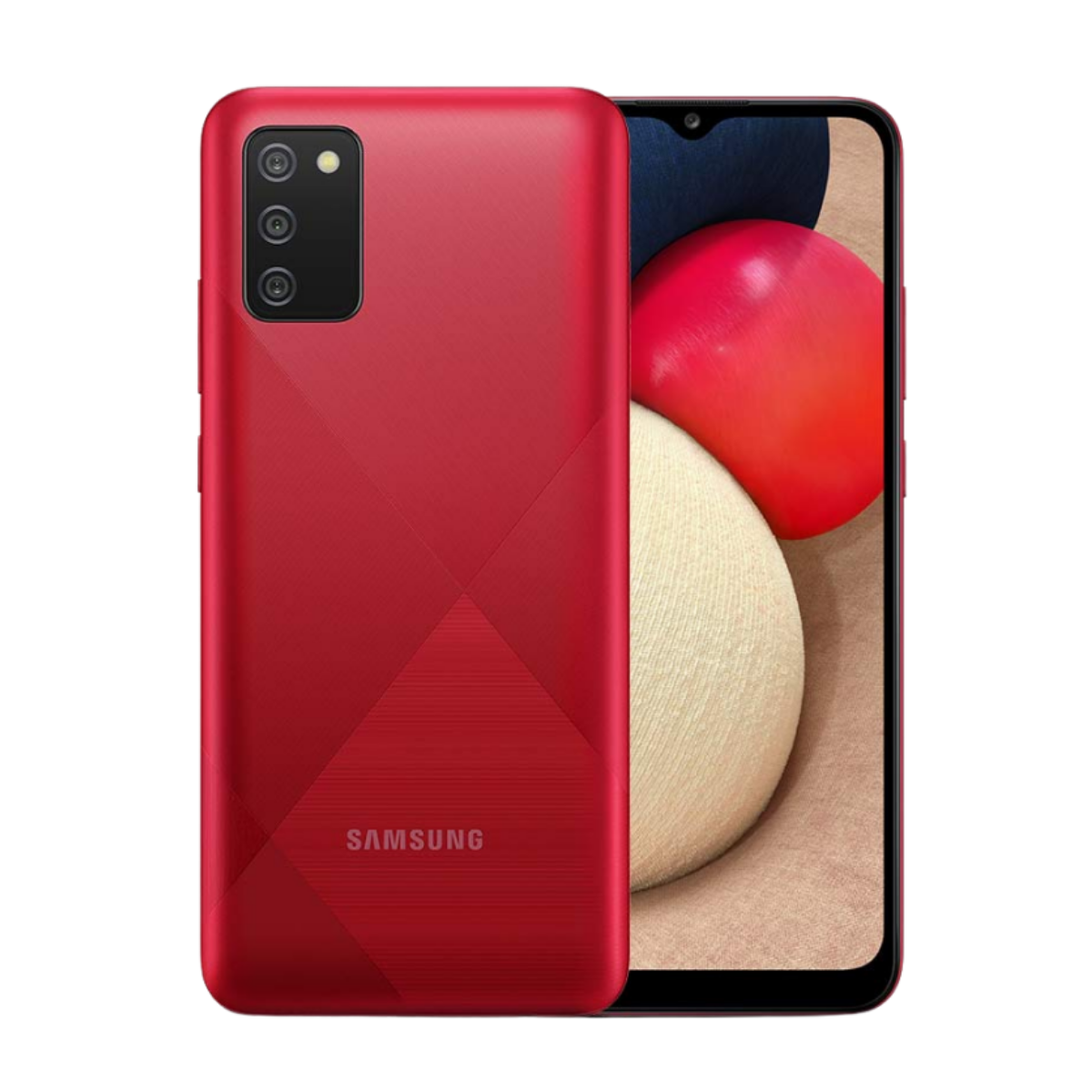 Sim Free Samsung Galaxy A02s 32GB Mobile Phone - Red