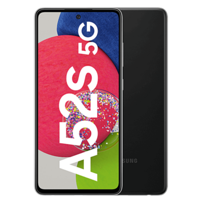 Sim Free Samsung Galaxy A52s 5G 128GB Mobile Phone - Black