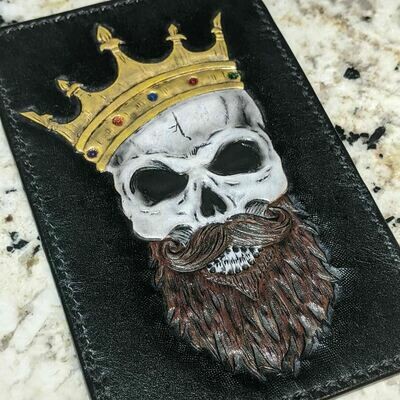 Bearded Skull card wallet