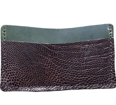 Cash & Card Carry "Skin w/olive backing"
