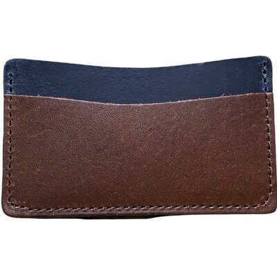 Cash & Card Carry "Tan w/denim back"