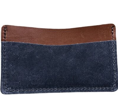Cash & Card Carry "Denim w/tan back"