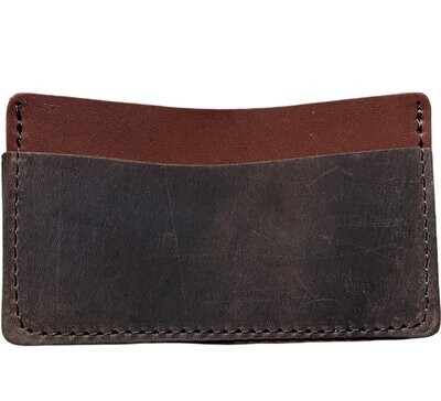 Cash & Card Carry "Rustic brown w/tan back"