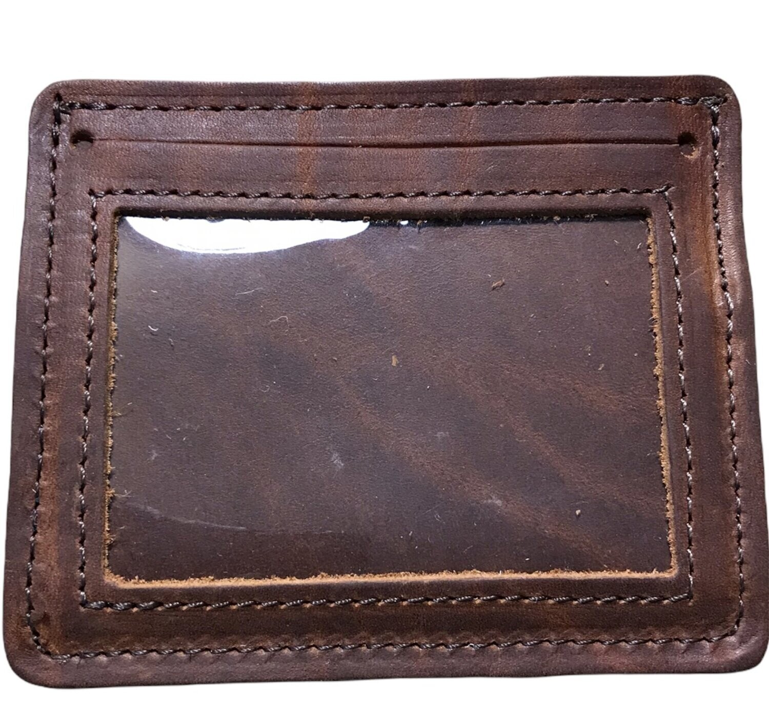 Cash & Card Carry w/ID Window "Rustic Brown"