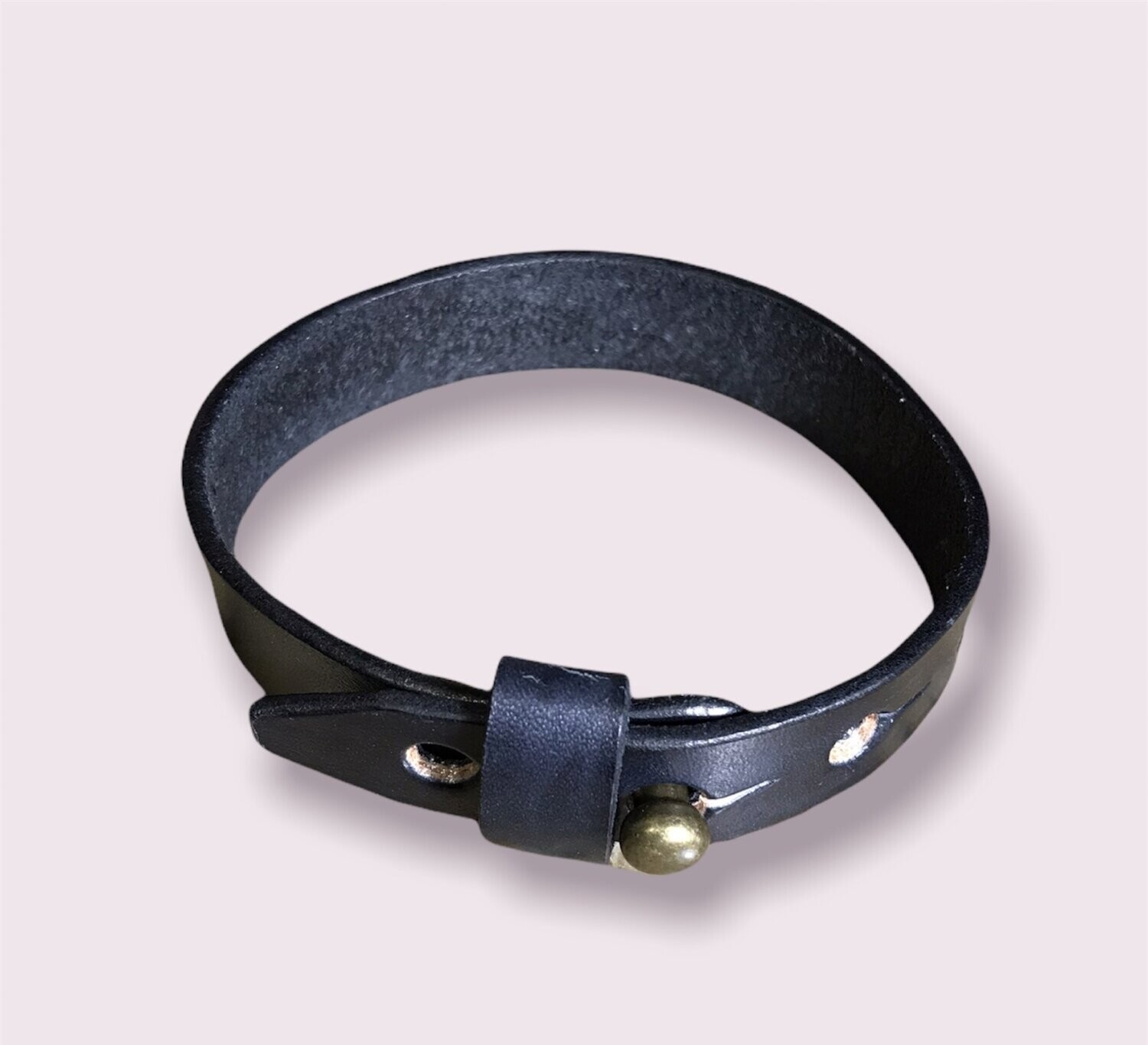 Tough as Nails Black wrist strap