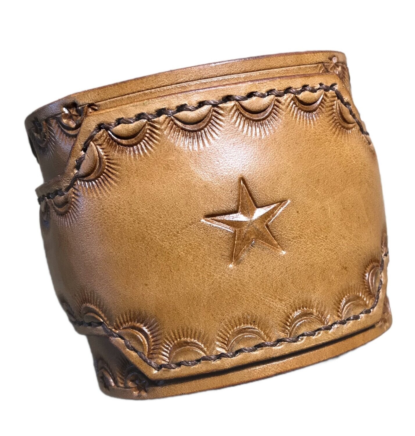 Medium Brown Star Cuff