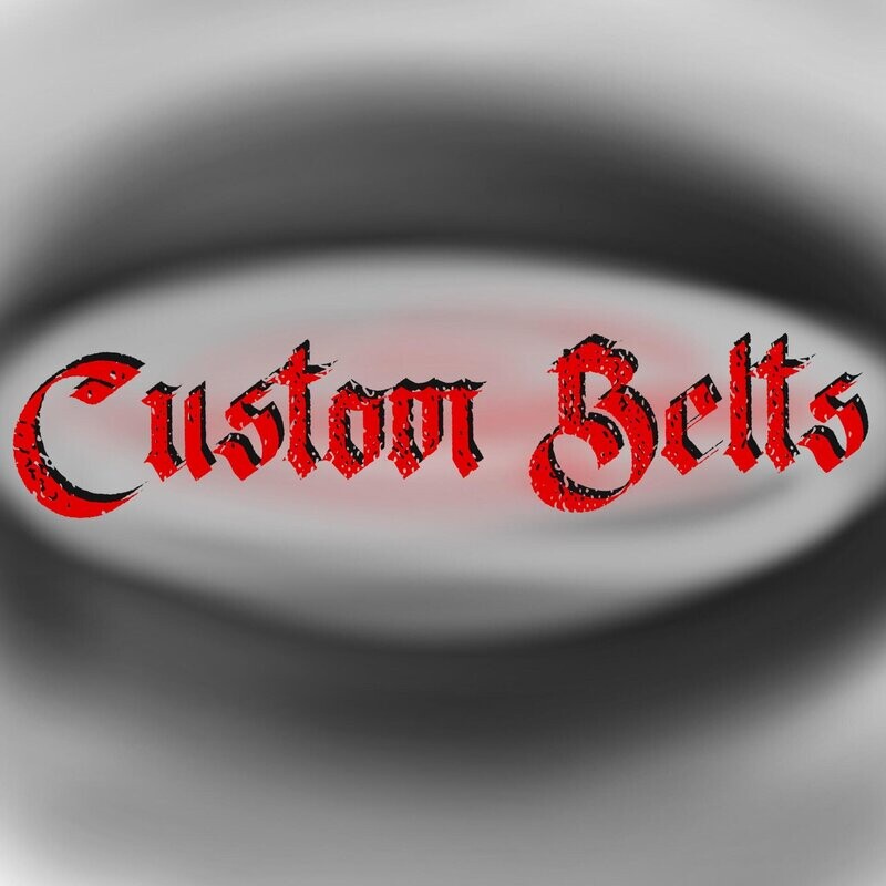 Made to Order belt