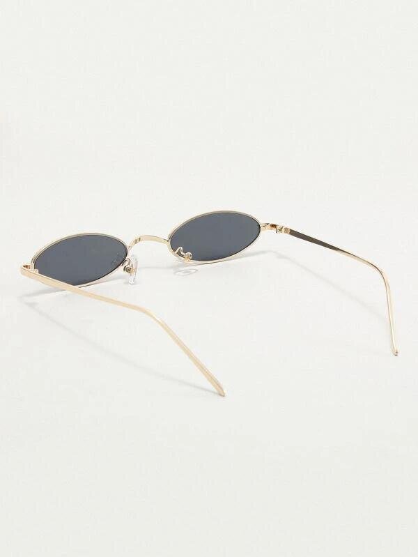 Óculos de Sol Oval Metal