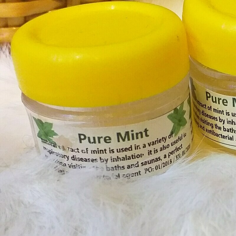 CRISTALLI DI MENTA PURISSIMA - Very pure mint crystals