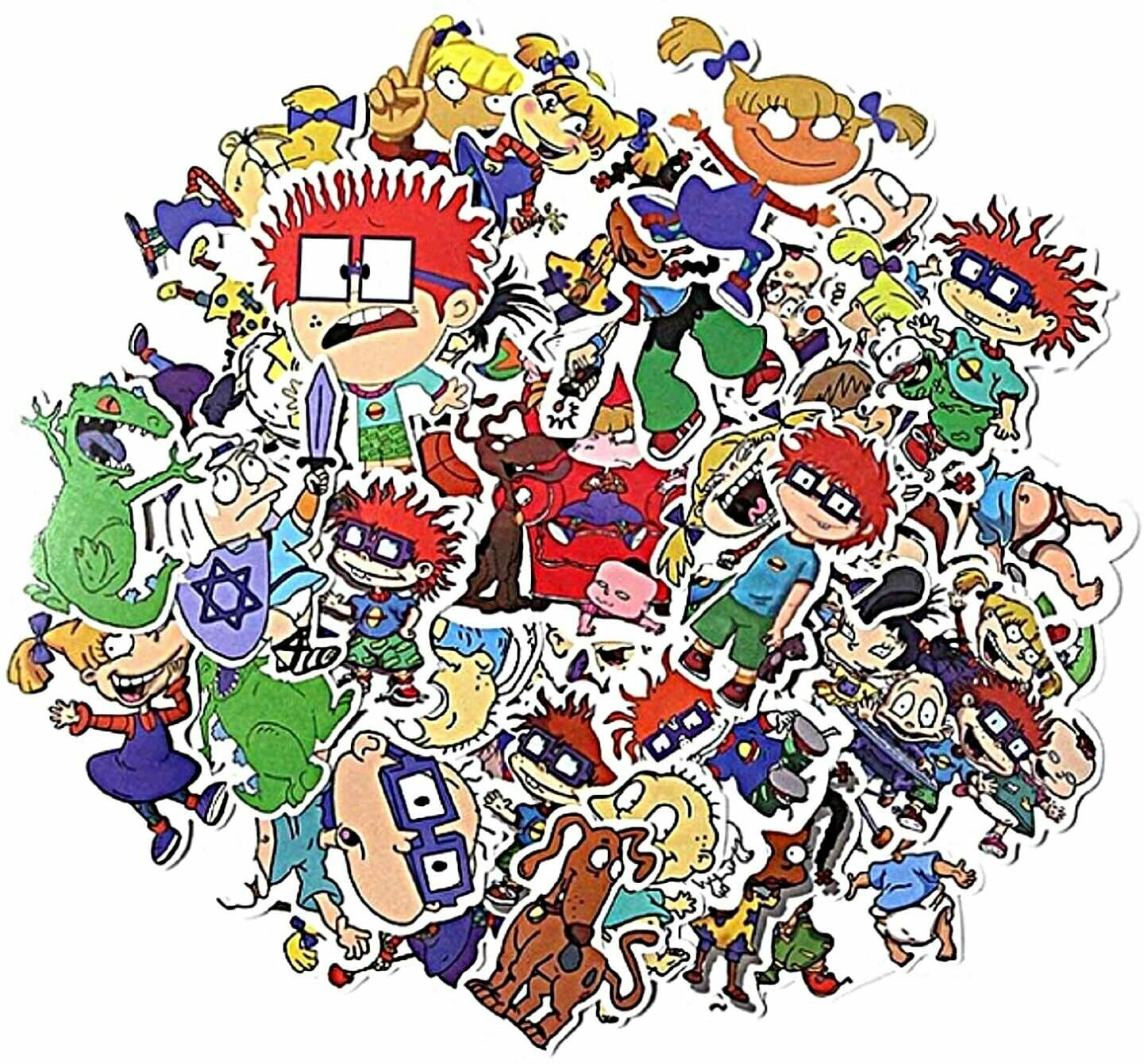 Rugrats and Black rugrats SVG AND PNG Full paCK