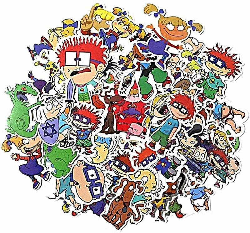 Rugrats and Black rugrats SVG AND PNG Full paCK