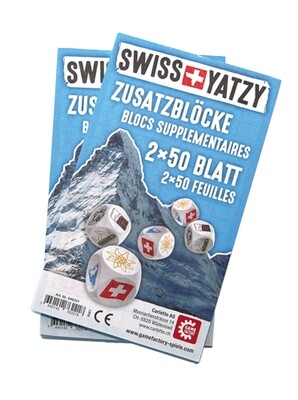 Swiss Yatzy Zusatzblöcke