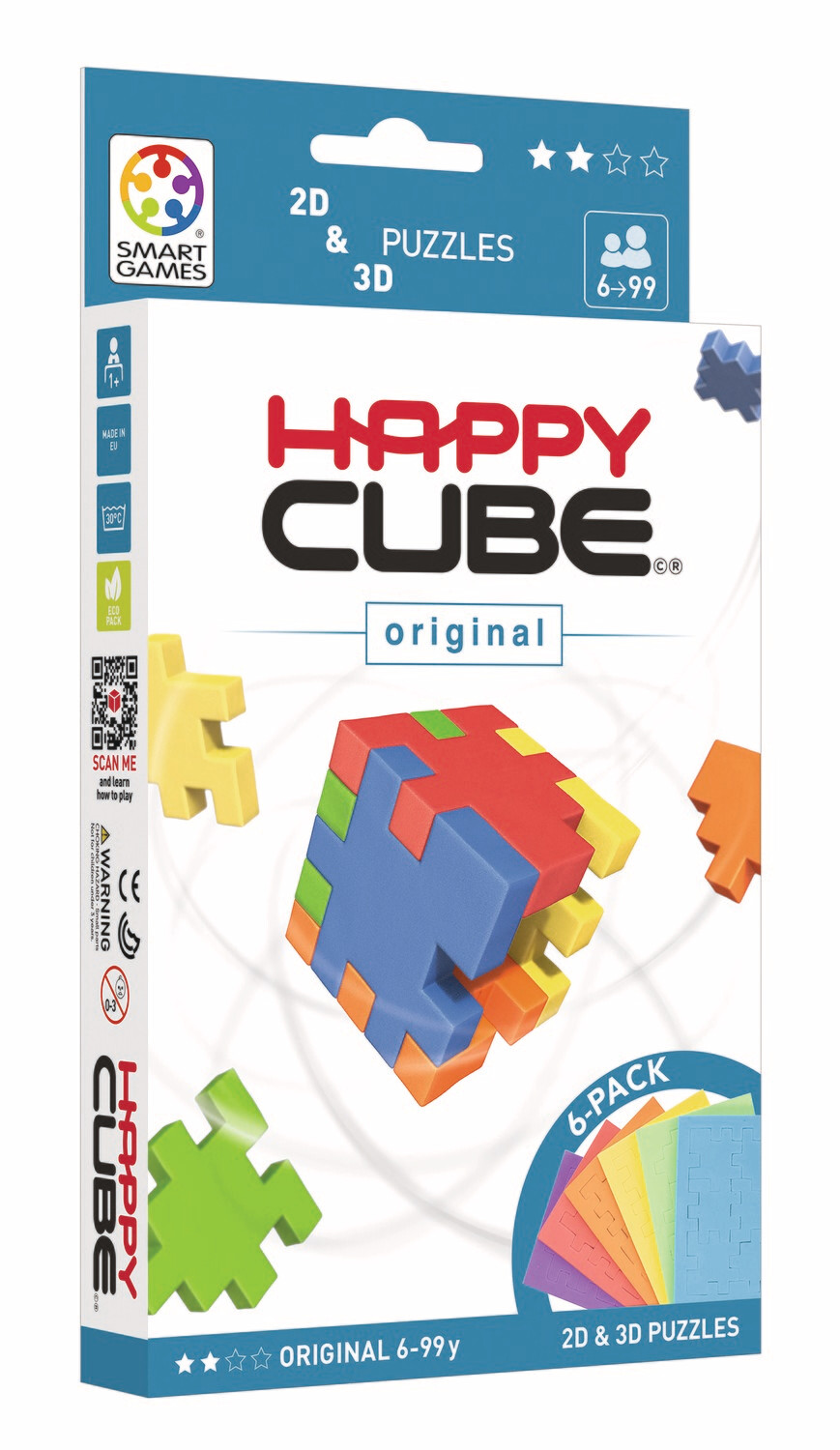HAPPY CUBE Original (6er Set)