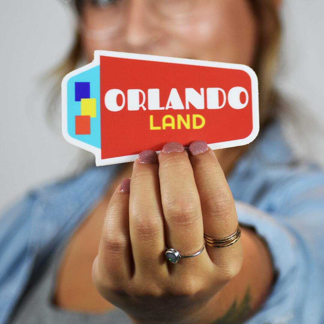 Orlando Land Sticker