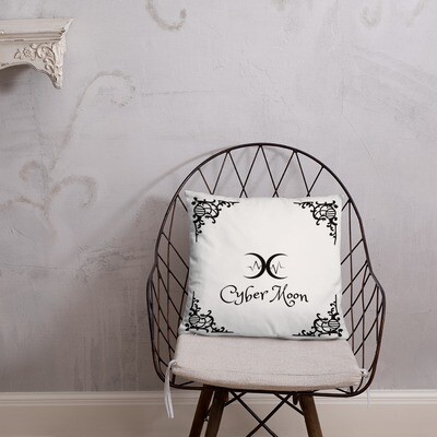 Cyber Moon Pillow