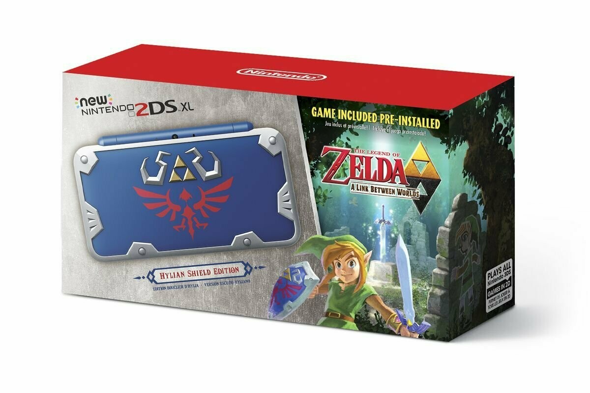 2DS XL Zelda Edición Link