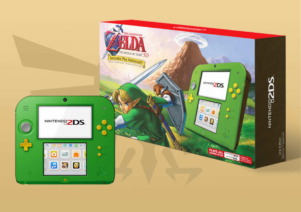 2DS Zelda Edición Zelda
