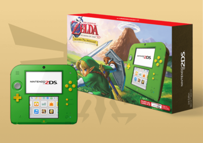 2DS Zelda Edición Zelda