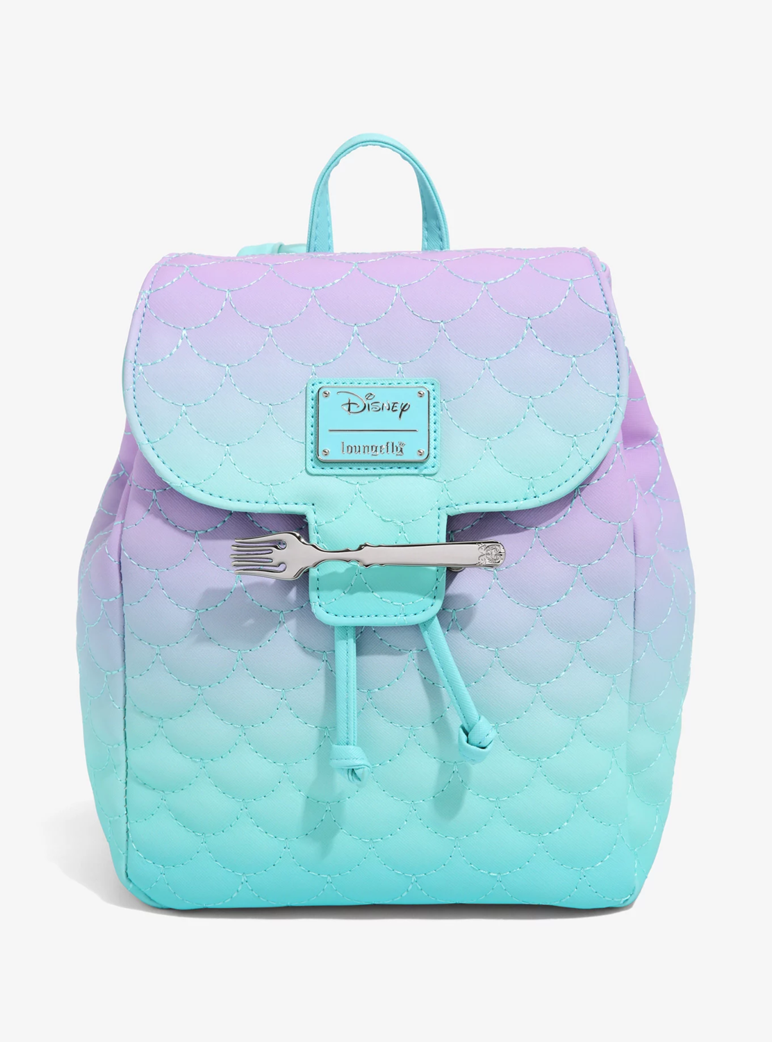 Mochila Disney Personaje La Sirenita Tenedor