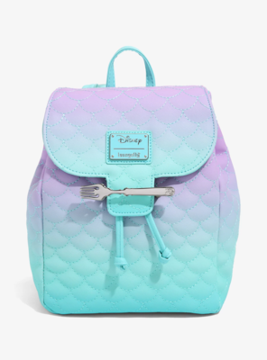 Mochila Disney Personaje La Sirenita Tenedor