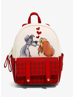 Mochila Dama y Vagabundo Amor Disney