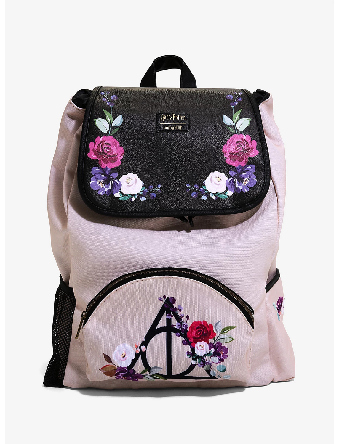 Mochila Harry Potter Deathly Hallows Flores
