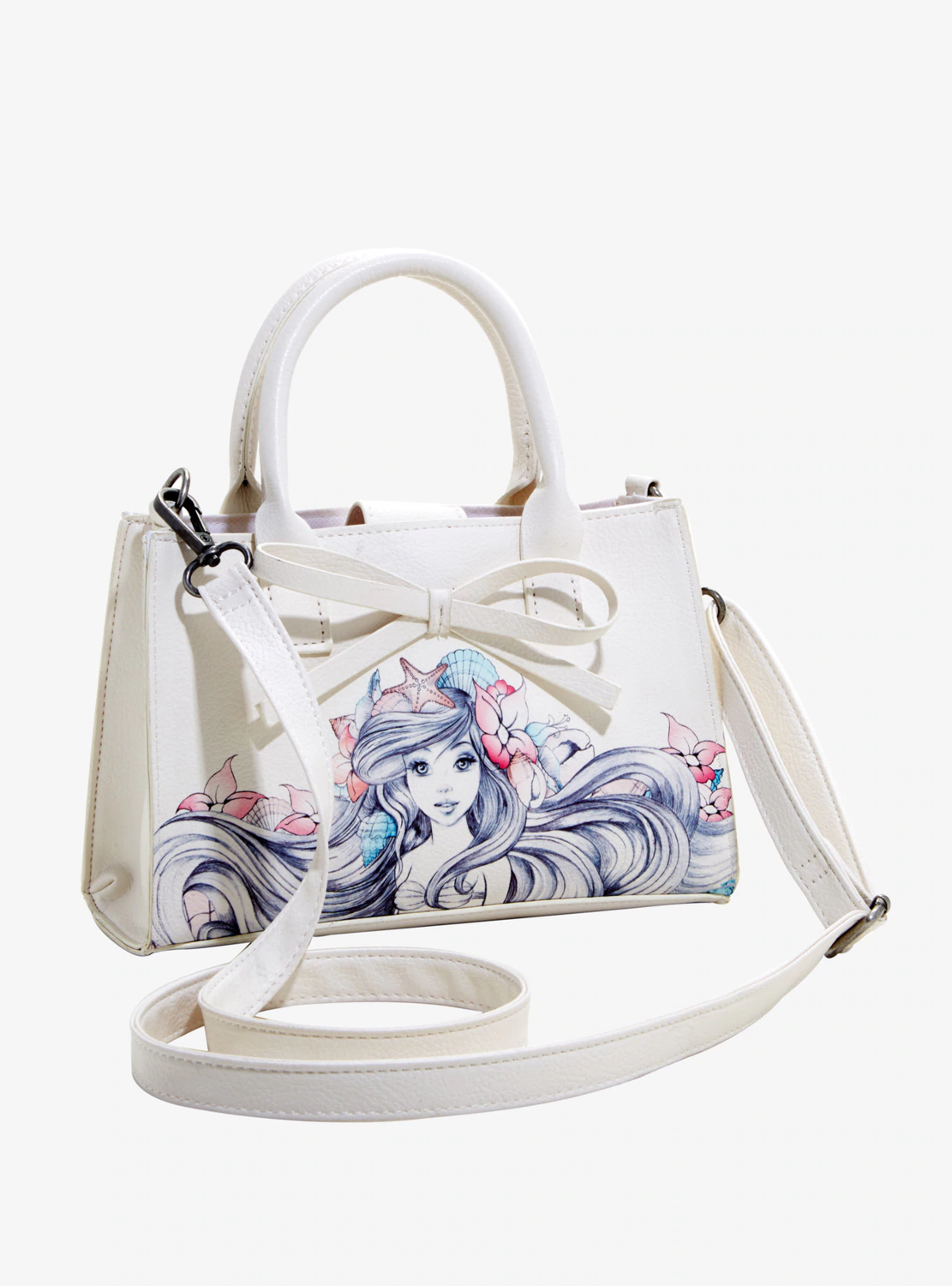 Bolsa Disney Personaje Ariel Tipo Flores