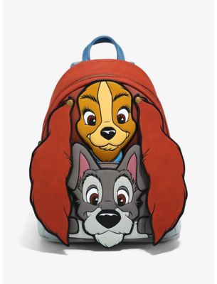 Mochila Disney Personajes Dama y Vagabundo