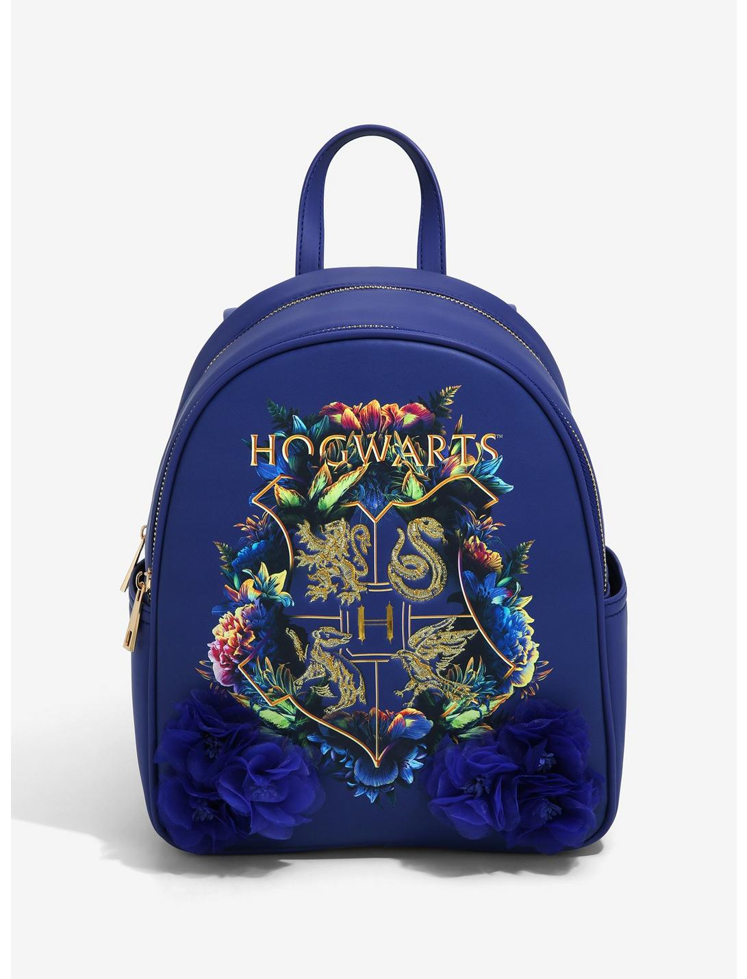 Mochila Pelicula Harry Potter Hogwarts Color Azul
