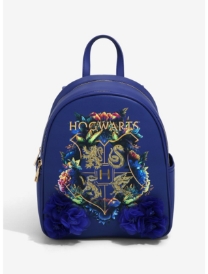 Mochila Pelicula Harry Potter Hogwarts Color Azul