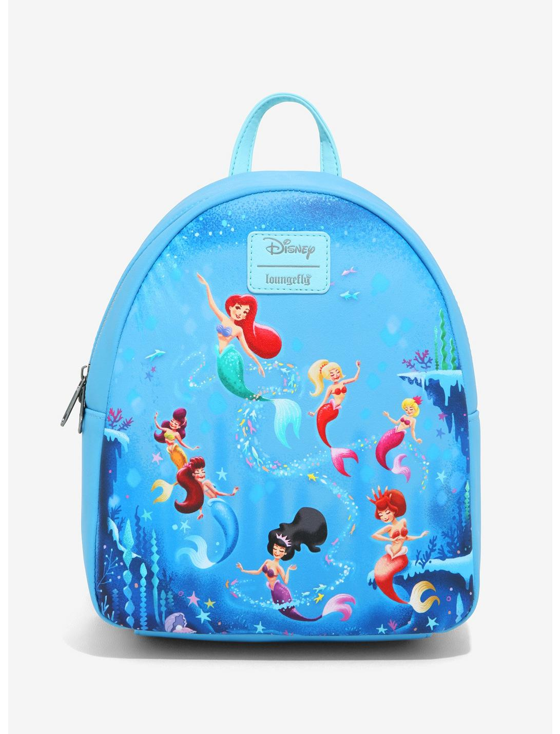 Mochila Disney Personajes Ariel y Hermanas