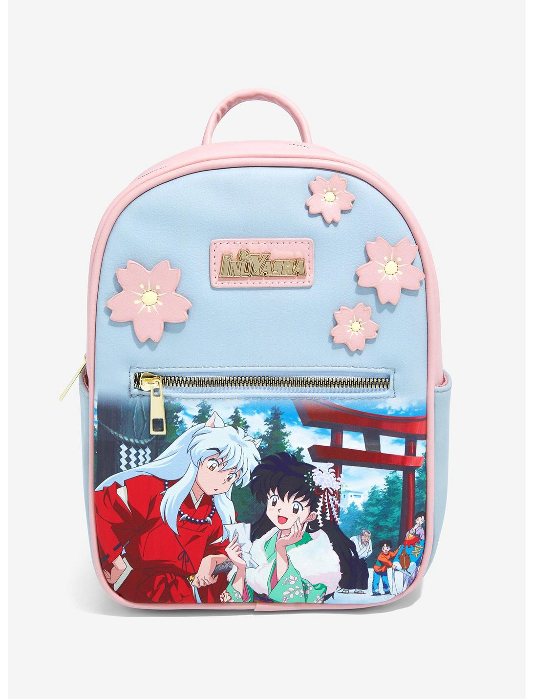 Mochila Anime Inuyasha Edición Flores