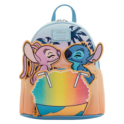 Mochila Personaje Angel y Stitch