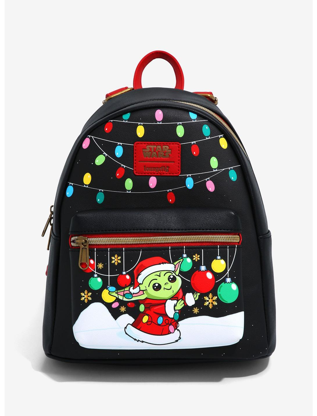 Mochila Personaje Yoda Edición Navidad 2022