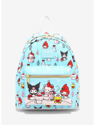 Mochila Personaje Hello Kitty y Amigos Edición Navidad 2022