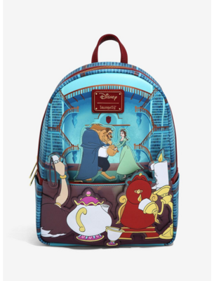 Mochila Personajes Pelicula Bella y Bestia