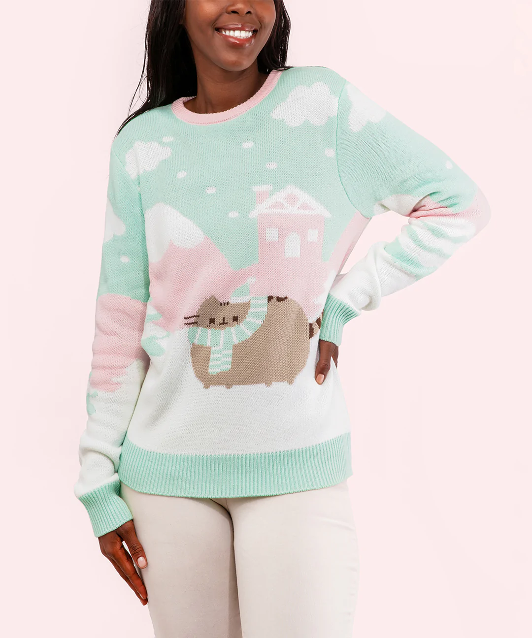 Sueter Personaje Pusheen Navidad