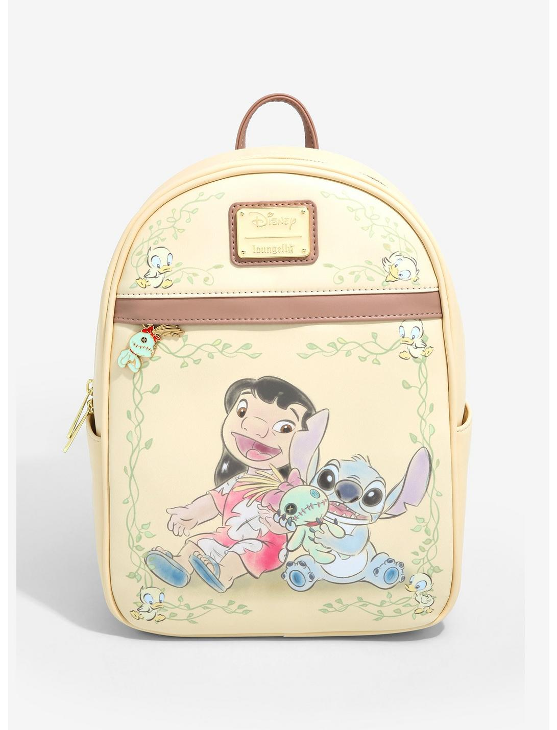 Mochila Disney Lilo &amp; Stitch Colores Pastel