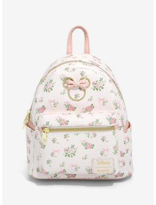 Mochila Personaje Minnie Mouse Edicion Flores