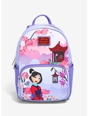 Mochila Disney Personaje Mulan y Grillo