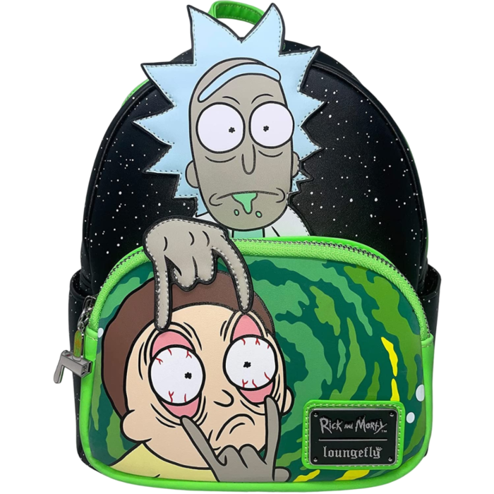 Mochila Personaje Rick y Morty